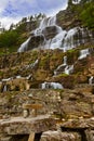 Tvinde Waterfall - Norway Royalty Free Stock Photo