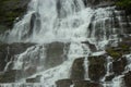 Tvindefossen - famous waterfall in Norway