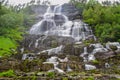 Tvindefossen waterfall in Norway