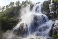 Tvindefossen Waterfall, Norway