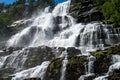 Tvindefossen waterfall in Norway