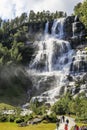 Tvindefossen Waterfall, Norway