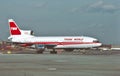 TWA Lockheed L-1011 1 N31029 CN 1109 . Royalty Free Stock Photo