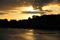 The Tweed Estuary At Sunset