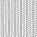 Tweed freehand seamless pattern