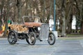 Tweed ride 2017. Here you can see the unique home-made bicycle-mobile.