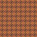 Tweed Texture in Orange