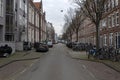 Tweede Van Swindenstraat Street At Amsterdam The Netherlands 20-3-2024