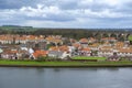 Tweedmouth, a village of Berwick-upon-Tweed located on the south bank of the River Tweed in Northumberland, England, UK Royalty Free Stock Photo