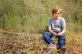 Tween Country Boy Royalty Free Stock Photo