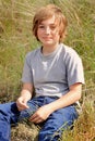Tween Country Boy Royalty Free Stock Photo