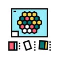 tween games color icon vector illustration