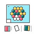tween games color icon vector illustration