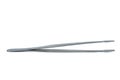 Tweezer with flat and wide tips isolated on a white Royalty Free Stock Photo