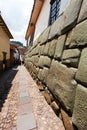Twelve angles stone, Cusco or Cuzco city, Peru