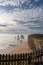 The Twelve Apostles in the Afternoon Royalty Free Stock Photo