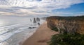 The Twelve Apostles in the Afternoon Royalty Free Stock Photo