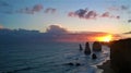 Twelve Apostles along the Great Ocean Road Royalty Free Stock Photo