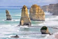 Twelve Apostles along Great Ocean Road, Victoria Royalty Free Stock Photo