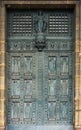 Twelve apostles, door of Saint Vincent de Paul church, Paris Royalty Free Stock Photo