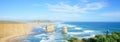 Twelve Apostles, Great Ocean Road along Victoria Coast, Australia Royalty Free Stock Photo