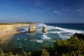 The twelve apostles (Great ocean road, Australia) Royalty Free Stock Photo