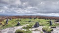 Twelve Apostles, Ilkley Moor, Yorkshire, England, UK Royalty Free Stock Photo