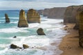 Twelve Apostles Rock Formation Royalty Free Stock Photo