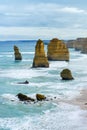 Twelve Apostles Rock Formation Royalty Free Stock Photo