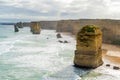 Twelve Apostles Rock Formation Royalty Free Stock Photo