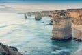 The Twelve Apostles view along Great Ocean Road, Australia Royalty Free Stock Photo