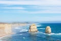 The Twelve Apostles view along Great Ocean Road, Australia Royalty Free Stock Photo