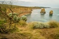 The twelve apostles view from Castle rock on the GOR Royalty Free Stock Photo