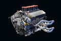 BMW engine Royalty Free Stock Photo