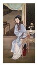Twelve Lady Portraits, famous Chinese painting.
