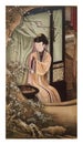 Twelve Lady Portraits, famous Chinese painting.