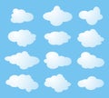 Twelve shapes of clouds