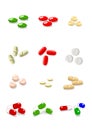 Twelve vector pills