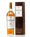 Twelve years old Macallan scotch whisky