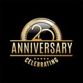 20th Anniversary emblem. Anniversary badge