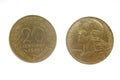 Twenty cents, 1983 France Coin