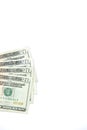 Twenty Dollar Bills Royalty Free Stock Photo