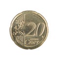 Twenty Euro Cent Coin