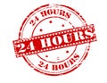 Twenty four hours Royalty Free Stock Photo