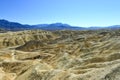 Twenty Mule Team Canyon Road, Death Valley Royalty Free Stock Photo