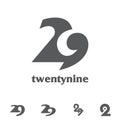 Twenty Nine symbol vector bundle set