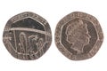 Twenty Pence coin