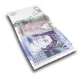 Twenty pound note Royalty Free Stock Photo