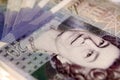 Twenty Pound Note Royalty Free Stock Photo