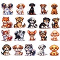 Twenty Puppy A.I. Icons
